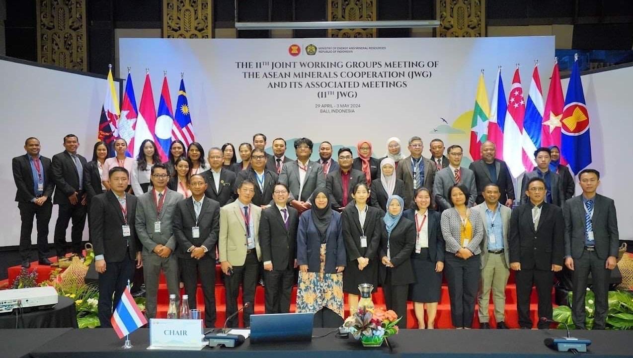 รก.ผชช.กฤตยา เข้าร่วมการประชุมคณะทำงานด้านแร่ธาตุอาเซียน ครั้งที่ 11 (The 11th Joint Working Groups Meeting) และการประชุมที่เกี่ยวข้อง