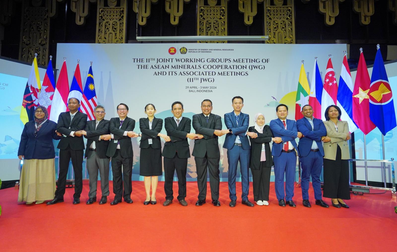 รก.ผชช.กฤตยา เข้าร่วมการประชุมคณะทำงานด้านแร่ธาตุอาเซียน ครั้งที่ 11 (The 11th Joint Working Groups Meeting) และการประชุมที่เกี่ยวข้อง