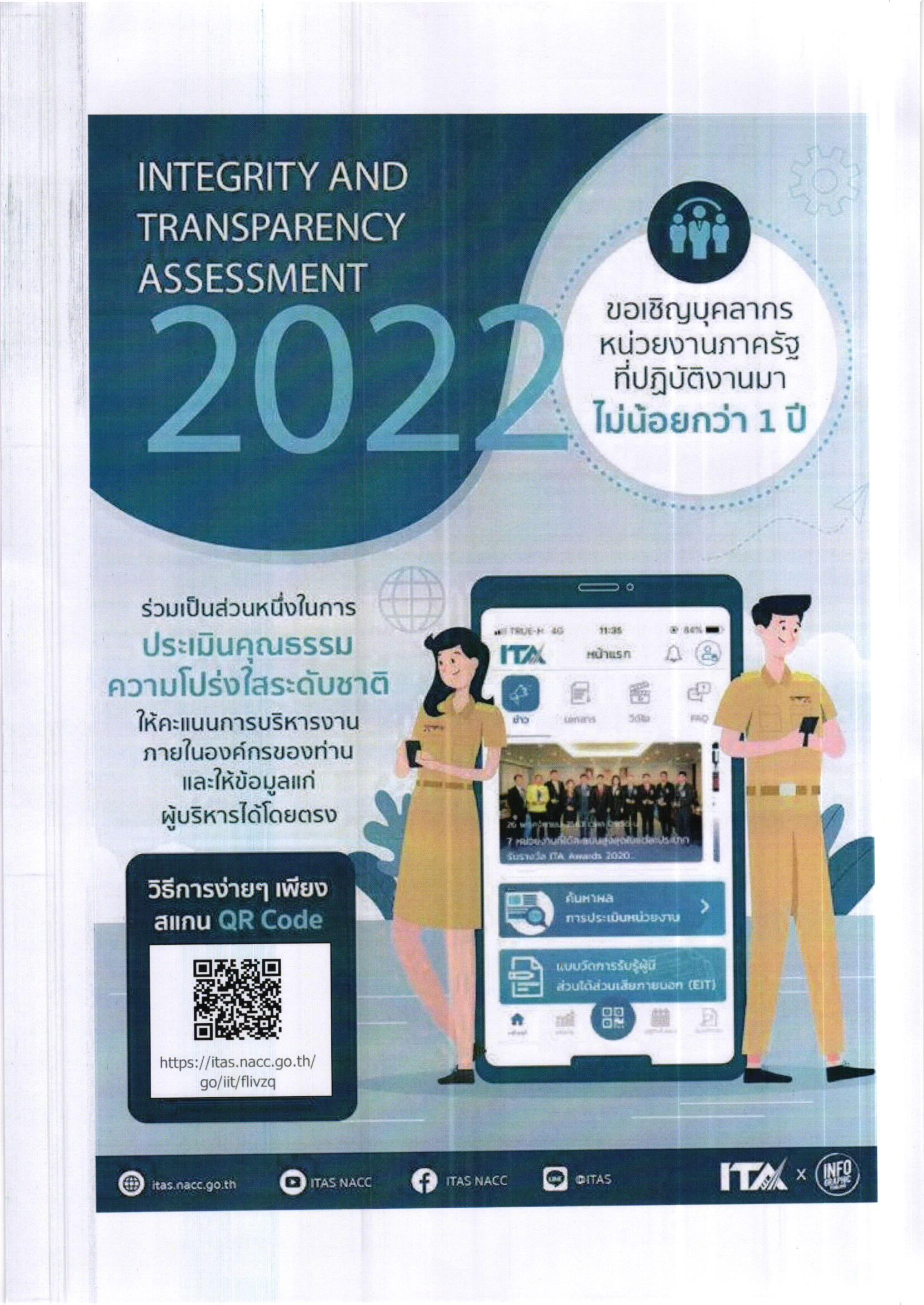 ประชาสัมพันธ์การตอบแบบวัดการรับรู้ของผู้มีส่วนได้ส่วยเสียภายใน(IT)และผู้มีส่วนได้ส่วนเสียภายนอก(EIT)
